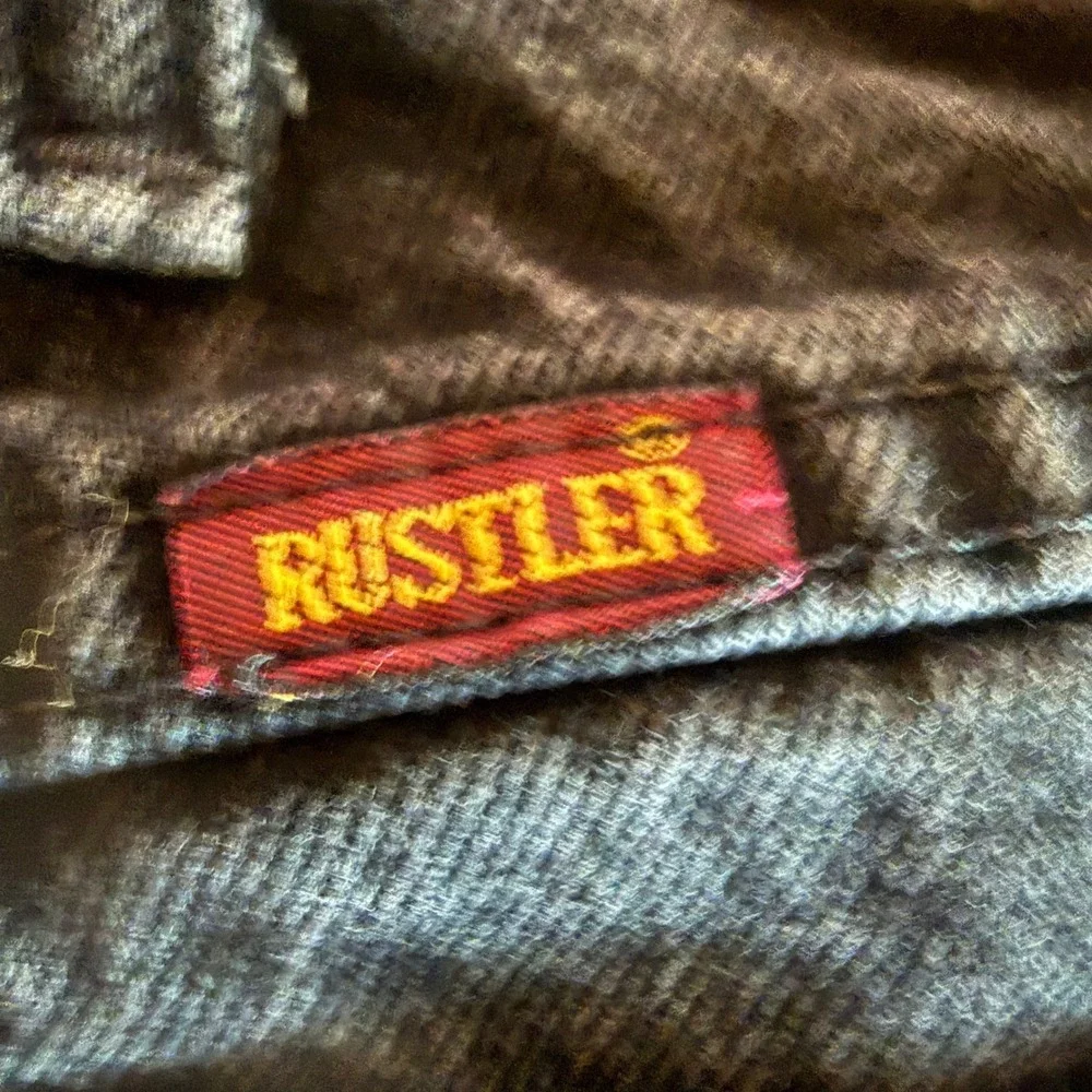 Rustler black denim